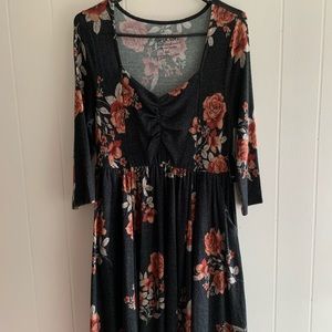 Torrid floral dress